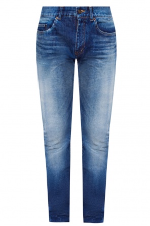 Jeansy z surowym wykończeniem, zdjęcie 1 Jeansy z surowym wykończeniem od Saint Laurent
